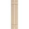 Ekena Millwork Rustic Two Board Spaced Board-n-Batten Sandblasted Faux Wood Shutters, 11 1/2W x 36H, PR SHUBSS11X36SDPR - alternate 7
